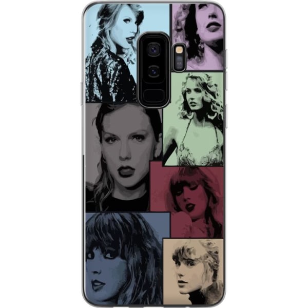 Samsung Galaxy S9+ Genomskinligt Skal Taylor Swift, mönster