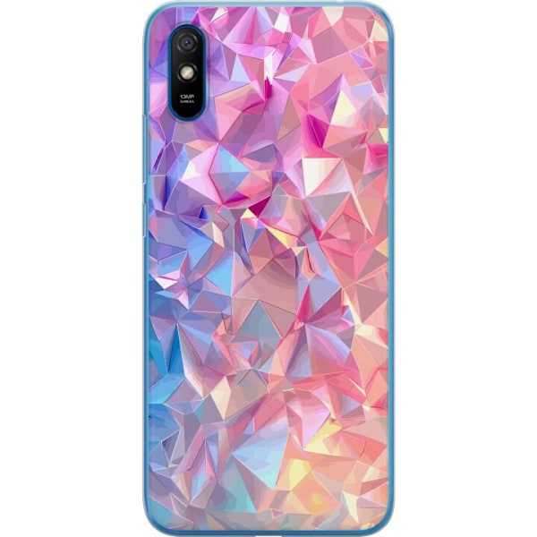 Xiaomi Redmi 9A Genomskinligt Skal Dimensional Fantasi