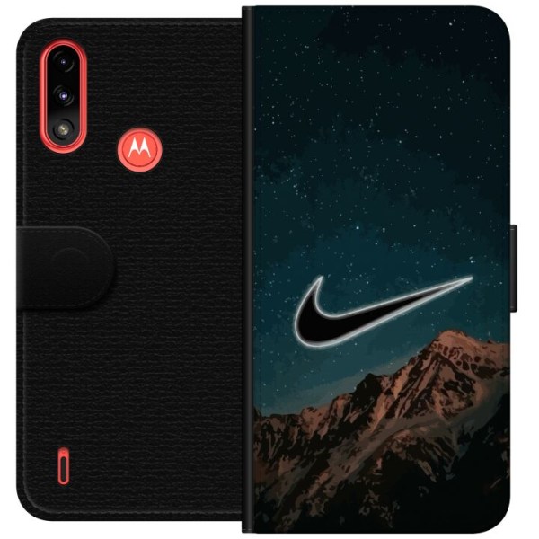Motorola Moto E7 Power Plånboksfodral Nike