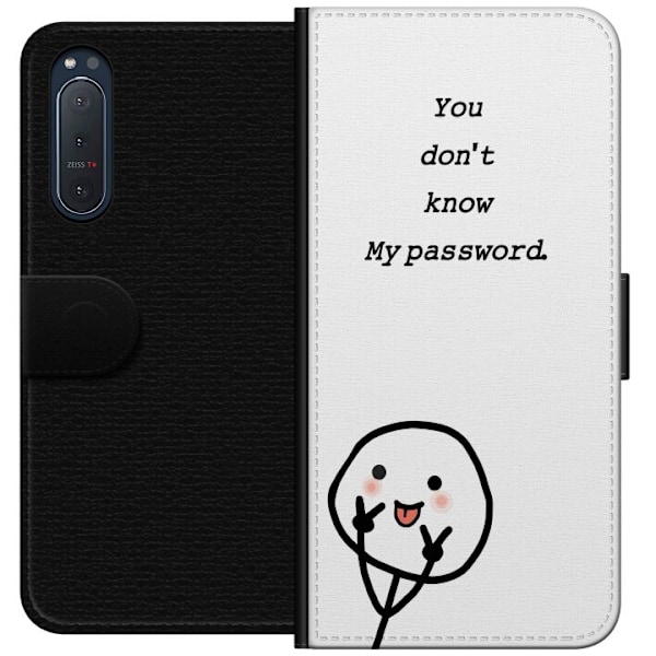 Sony Xperia 5 II Plånboksfodral You Don’t Know My Password