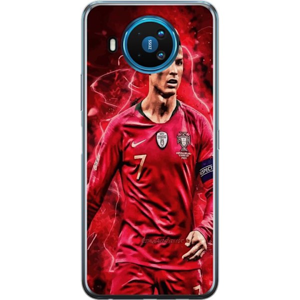 Nokia 8.3 5G Gjennomsiktig deksel Ronaldo Ferdigheter - CR7 De