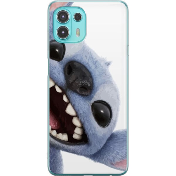 Motorola Edge 20 Lite Gennemsigtig cover Lilo & Stitch