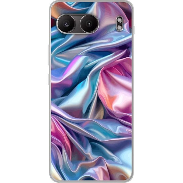 OnePlus Nord 4 Gennemsigtig cover Skinnende silke