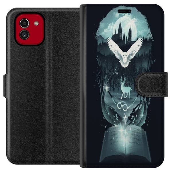 Kompatibel Tegnebogsetui til Samsung Galaxy A03 Harry Potter