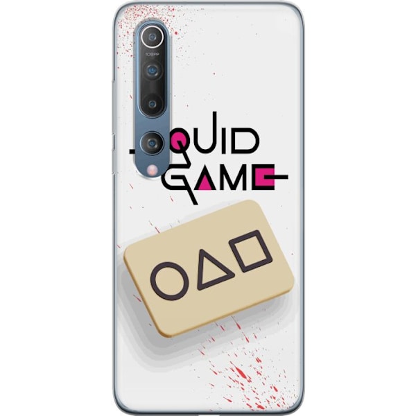 Xiaomi Mi 10 5G Gennemsigtig cover Squid Game