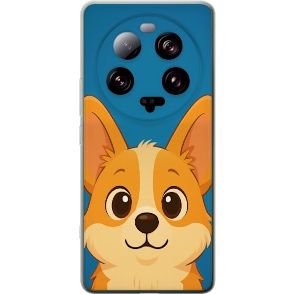 Xiaomi 13 Ultra Läpinäkyvä kuori Hello Corgi