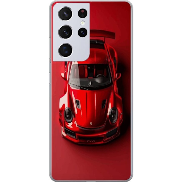 Samsung Galaxy S21 Ultra 5G Gennemsigtig cover Porsche