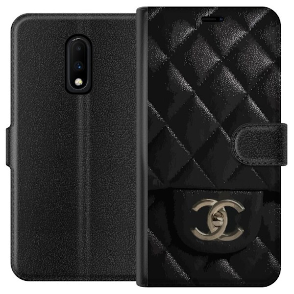 OnePlus 7 Tegnebogsetui Chanel Sort