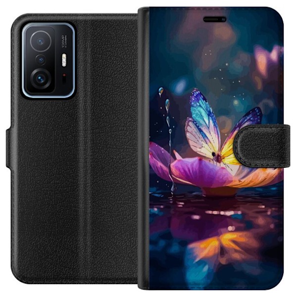 Xiaomi 11T Lommeboketui Butterfly