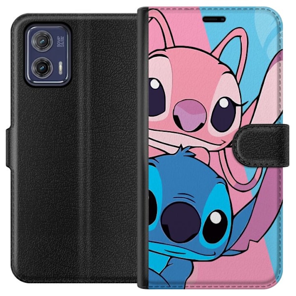 Motorola Moto G73 Plånboksfodral Stitch & Angel