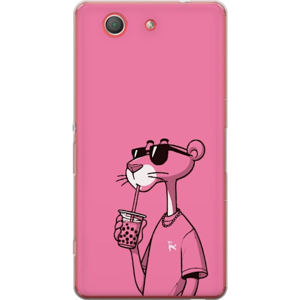 Sony Xperia Z3 Compact Genomskinligt Skal Pink Panter Drink