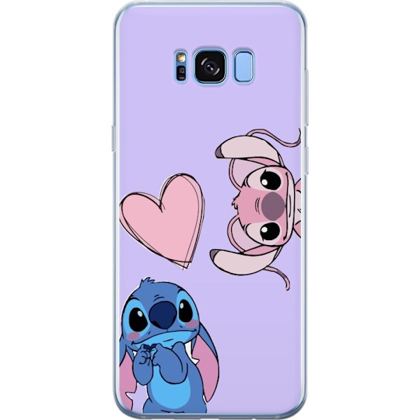 Samsung Galaxy S8+ Läpinäkyvä kuori Stitch Mode