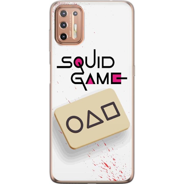 Motorola Moto G9 Plus Genomskinligt Skal Squid Game