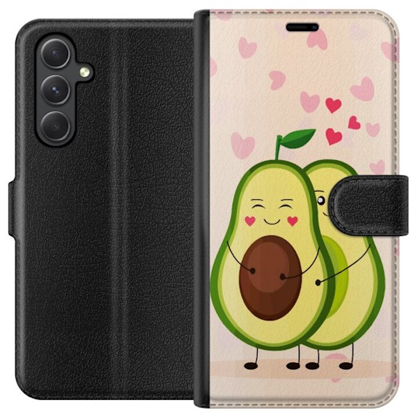 Samsung Galaxy A15 5G Plånboksfodral Avokado Kärlek