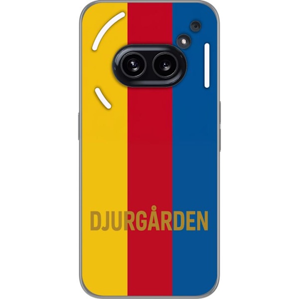 Nothing Phone (2a) Plus Läpinäkyvä kuori Djurgården – ja