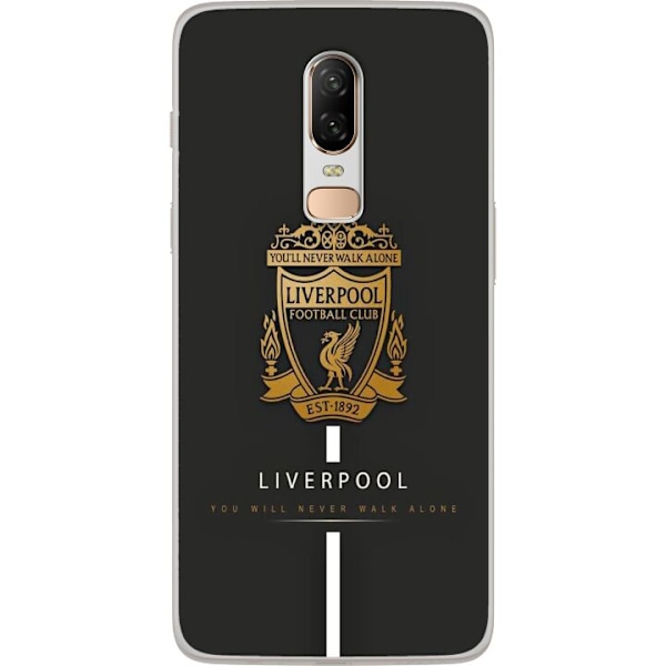 OnePlus 6 Läpinäkyvä kuori Liverpool