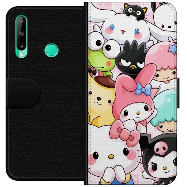 Huawei P40 lite E Lompakkokotelo Kawaii Sanrio Crew