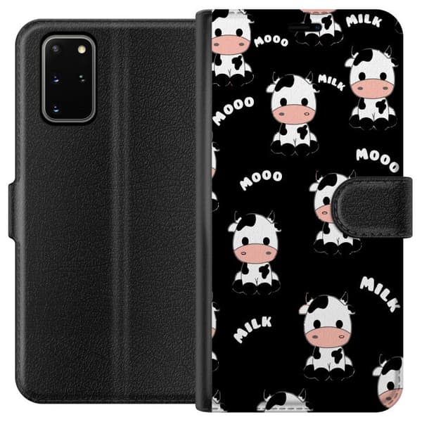 Yhteensopiva Lompakkokotelo Samsung Galaxy S20+ Makea Lehmä Kuvio