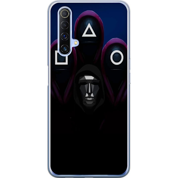 Realme X50 5G Läpinäkyvä kuori Squid Game Kausi 3 Uudet Ikoni Suosittu Sarja TV Motiivi Aasialainen Draama Trendikäs Graafinen Suunnittelu