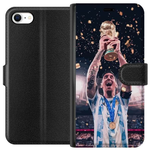 Kompatibelt Plånboksfodral till Apple iPhone 6s Messi