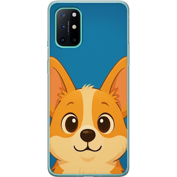 OnePlus 8T Läpinäkyvä kuori Hello Corgi
