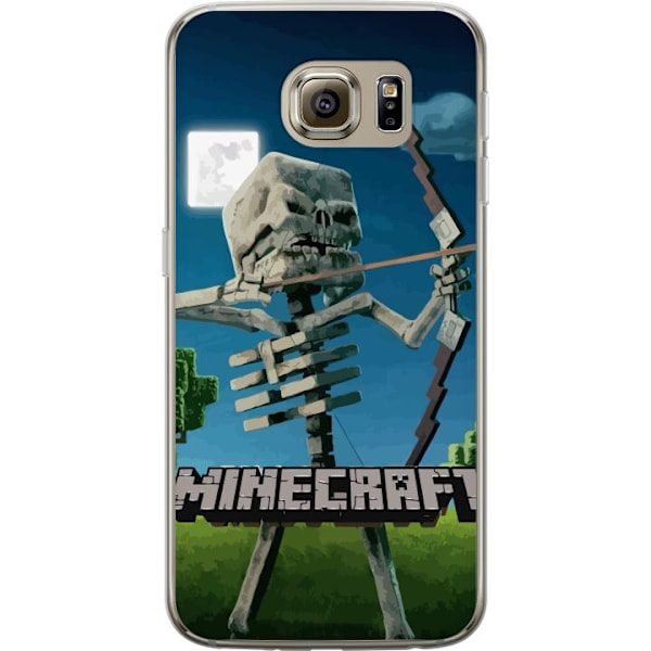 Samsung Galaxy S6 Läpinäkyvä kuori A Minecraft Movie