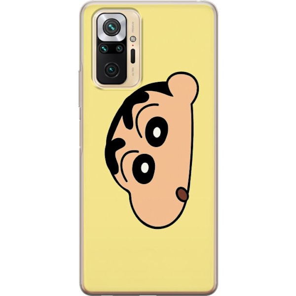 Xiaomi Redmi Note 10 Pro Gennemsigtig cover Peeking Shinchan