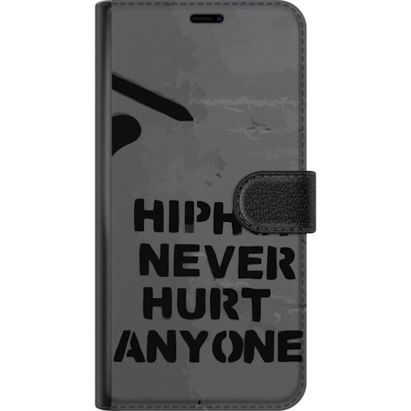 Samsung Galaxy A42 5G Tegnebogsetui Hip Hop Gør Aldrig Ondt for Nogen Citat Streetwear Musik Livsstil Grafisk Tekst Motiv Populær Kultur