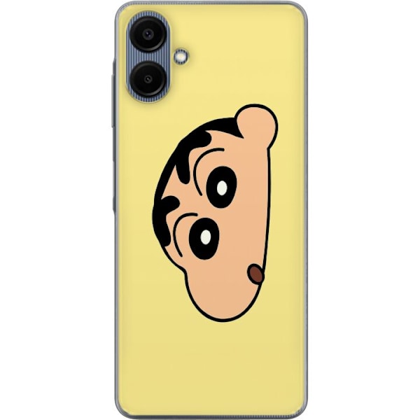 Samsung Galaxy A06 Läpinäkyvä kuori Peeking Shinchan