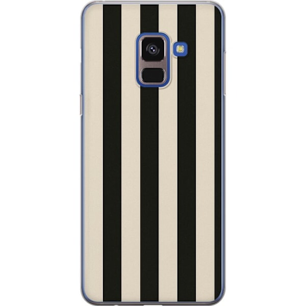 Samsung Galaxy A8 (2018) Genomskinligt Skal Line Flow