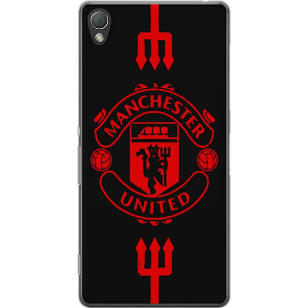 Sony Xperia Z3 Gennemsigtig cover ManchesterUnited