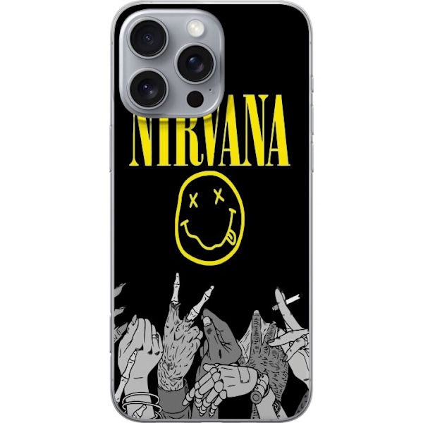 Apple iPhone 16 Pro Max Läpinäkyvä kuori Nirvana