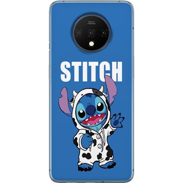 OnePlus 7T Genomskinligt Skal Stitch