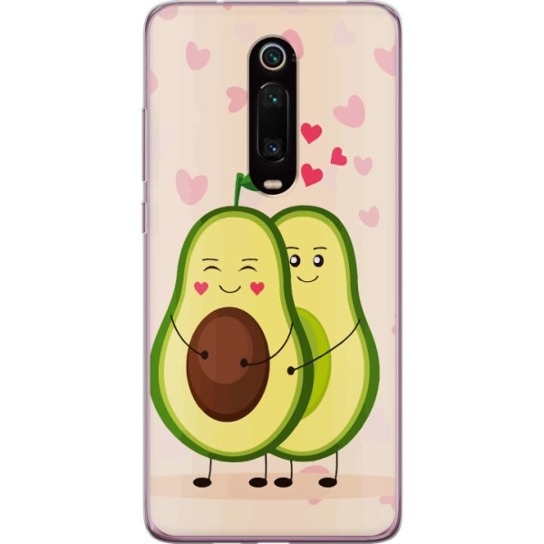 Xiaomi Mi 9T Pro  Gennemsigtig cover Avokado Kærlighed