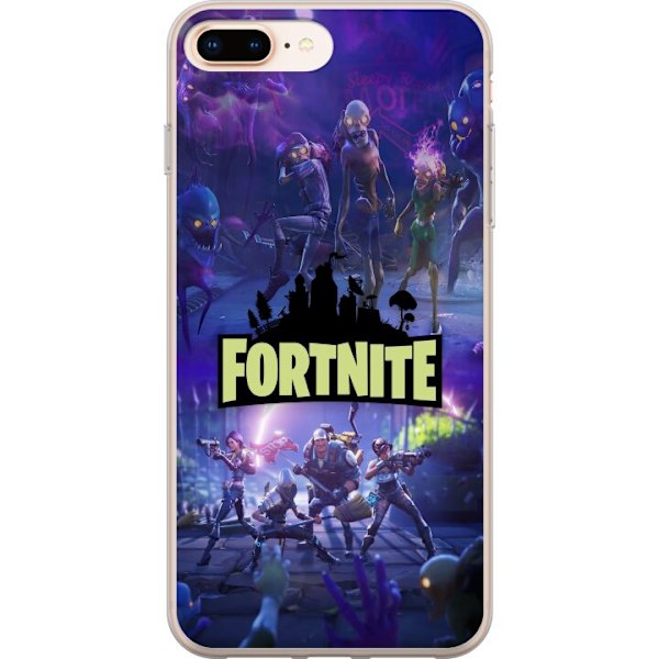 Apple iPhone 8 Plus Gjennomsiktig deksel Fortnite