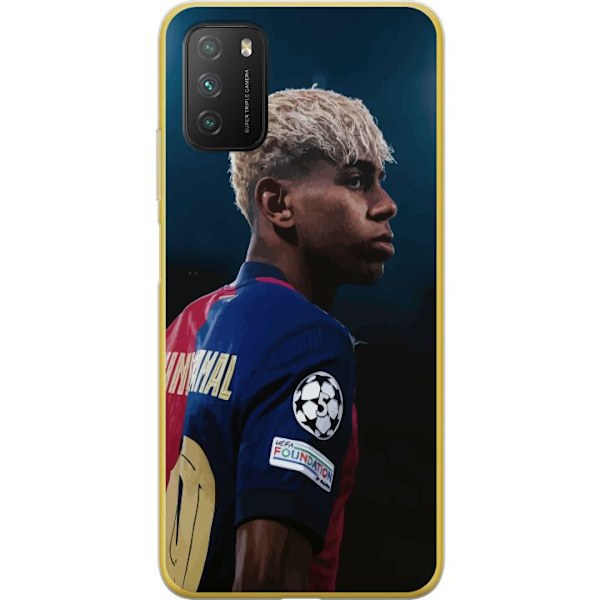 Xiaomi Poco M3  Genomskinligt Skal Lamine Yamal – Barcelonas