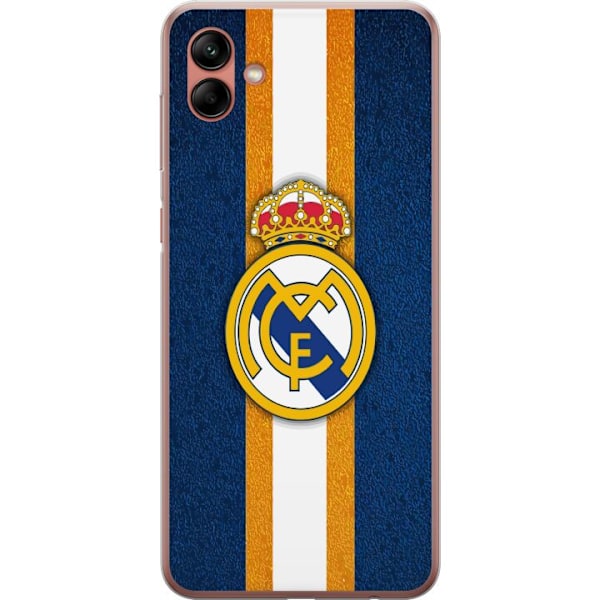 Samsung Galaxy A04 Läpinäkyvä kuori Real Madrid CF