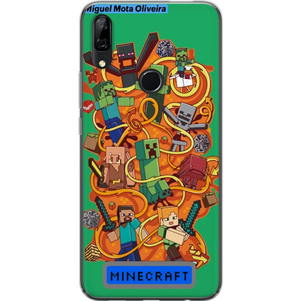 Huawei P Smart Z Genomskinligt Skal Minecraft