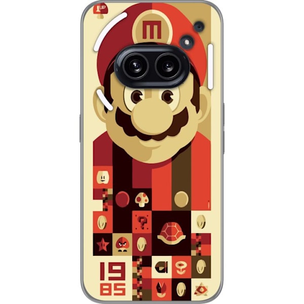 Nothing Phone (2a) Gennemsigtig cover Super Mario