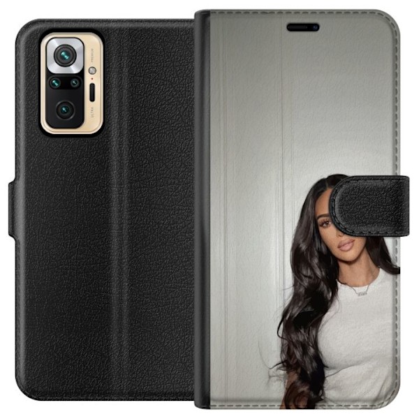 Xiaomi Redmi Note 10 Pro Tegnebogsetui Kim Kardashian – Icon