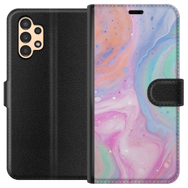 Samsung Galaxy A13 Plånboksfodral Pastellmarmor