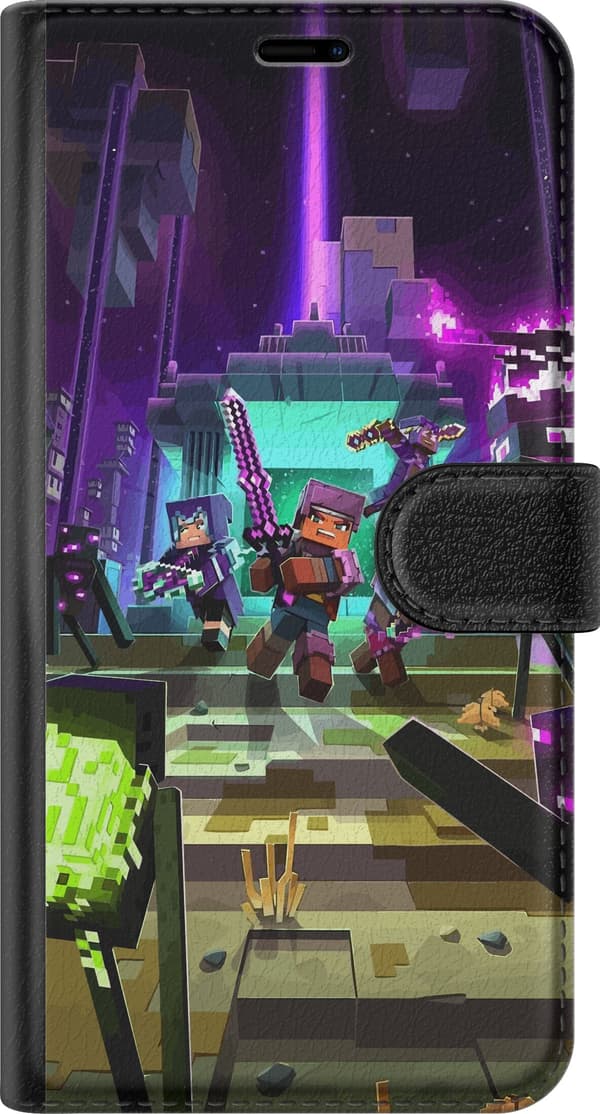 Kompatibelt Plånboksfodral till Samsung Galaxy S20 FE Minecraft