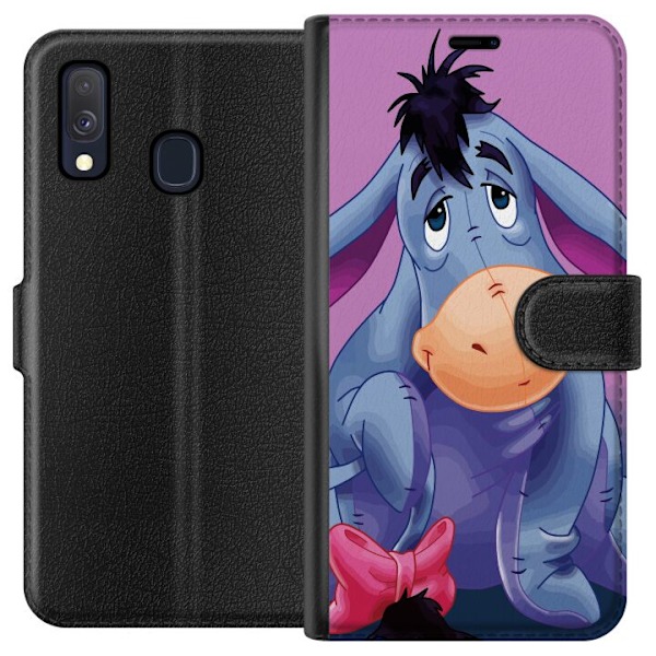 Samsung Galaxy A40 Plånboksfodral Nalle Puh - I-or