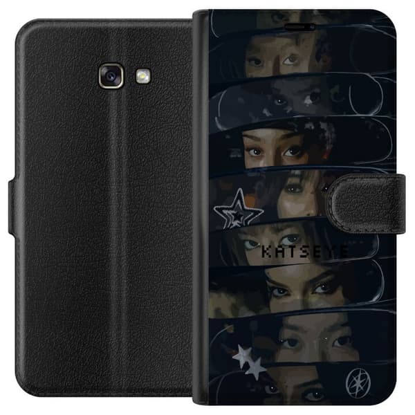 Kompatibelt Lommeboketui til Samsung Galaxy A3 (2017) KATSEYE svart
