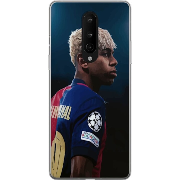 OnePlus 8 Läpinäkyvä kuori Lamine Yamal - Barcelonan ihmelapsi fokuksessa