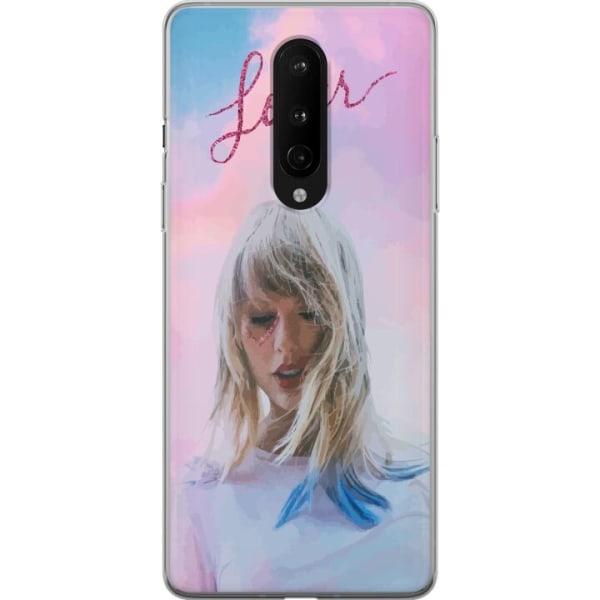 OnePlus 8 Gennemsigtig cover Taylor Swift - Lover