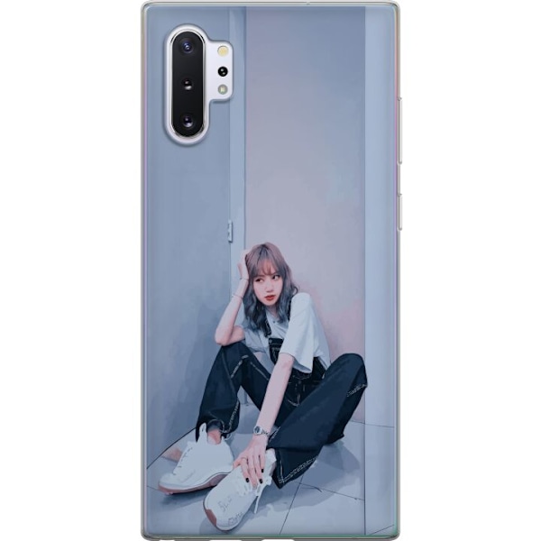 Samsung Galaxy Note10+ Läpinäkyvä kuori Lisa from Blackpink – K-pop Style Icon