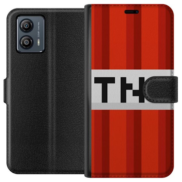 Motorola Moto G53 Plånboksfodral Minecraft TNT