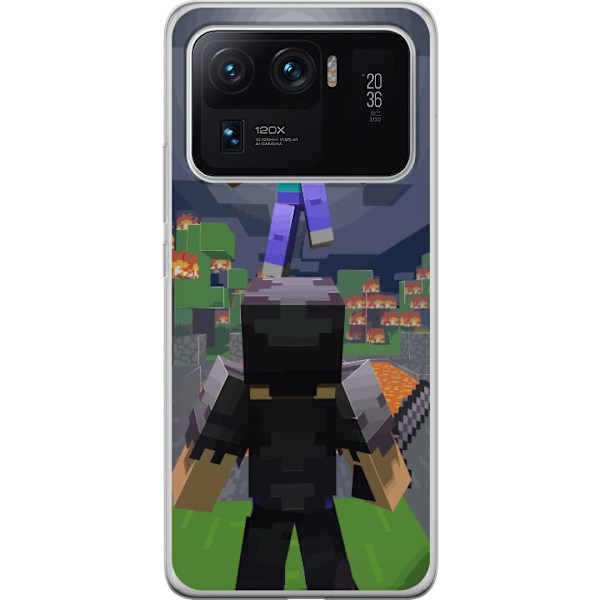 Xiaomi Mi 11 Ultra Genomskinligt Skal Minecraft