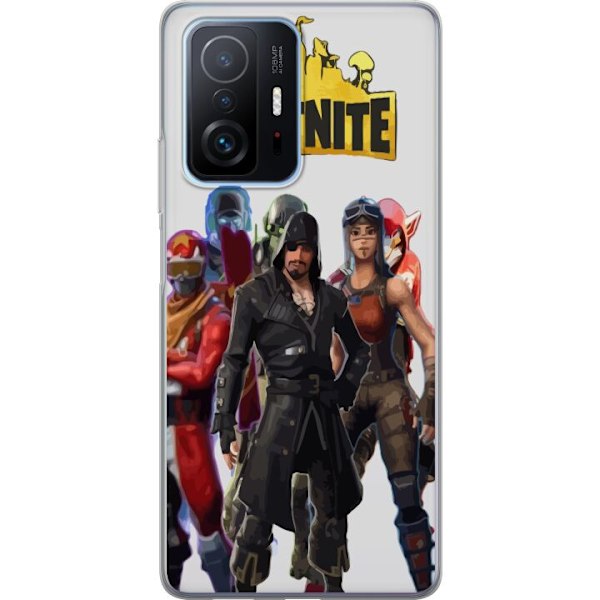 Xiaomi 11T Pro Gjennomsiktig deksel Fortnite